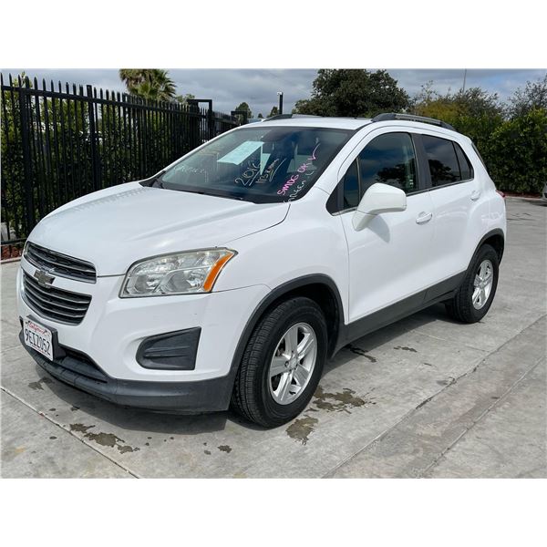 CHEV TRAX 2016 T-REPO-SMOG-2 DAYS