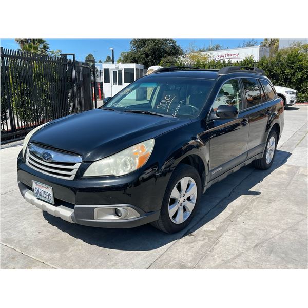 SUBA OUTBACK 2010 APP DUP/T -
