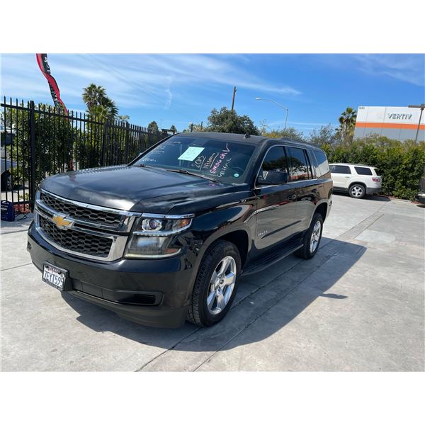 CHEV TAHOE 2015 WAIT/TITLE- SMOG