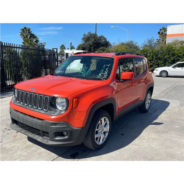 JEEP RENEGADE 2016 O/S-T SMOG-2 DAYS