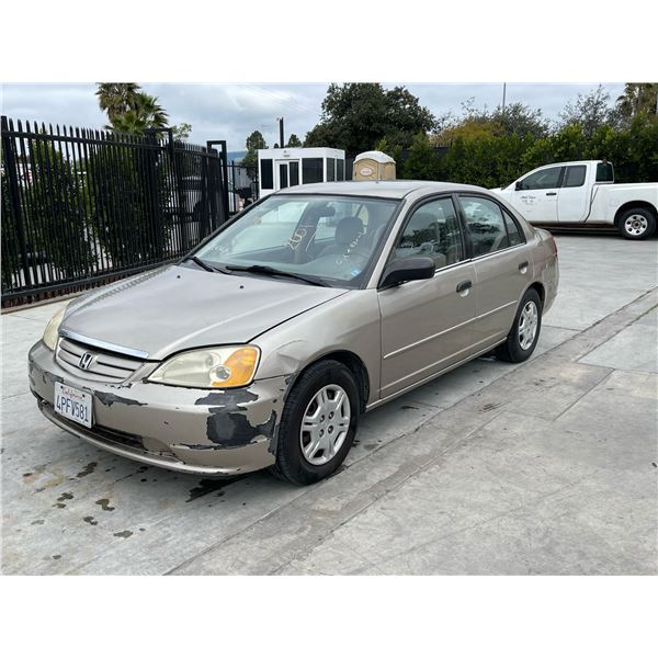 HOND CIVIC 2001 T-DONATION