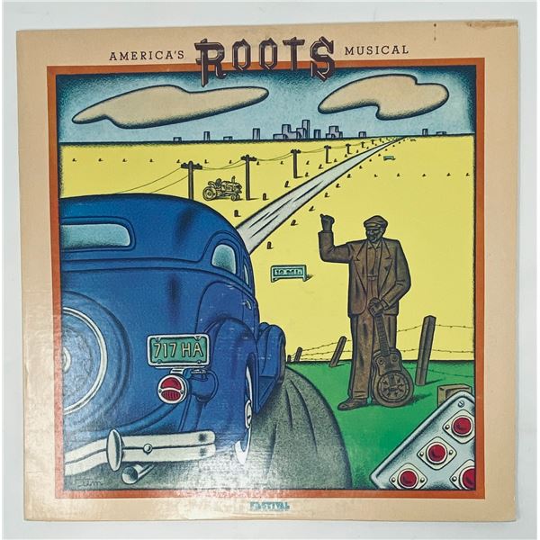 *America’s Roots Musical* – Festival Records LP (Visual Folk/Blues Compilation)