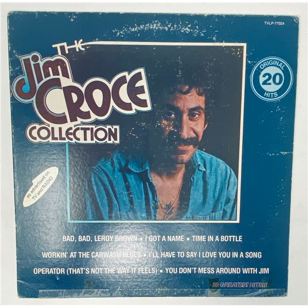 Jim Croce – *The Jim Croce Collection* (2xLP Compilation, TVLP-77024 – 20 Greatest