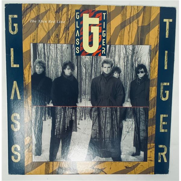 Glass Tiger – The Thin Red Line (1986 Manhattan Records LP)