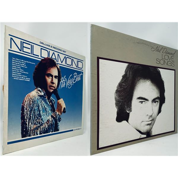 Neil Diamond – His Very Best / Love Songs (2x LP Set, CBS/Direct & MCA)