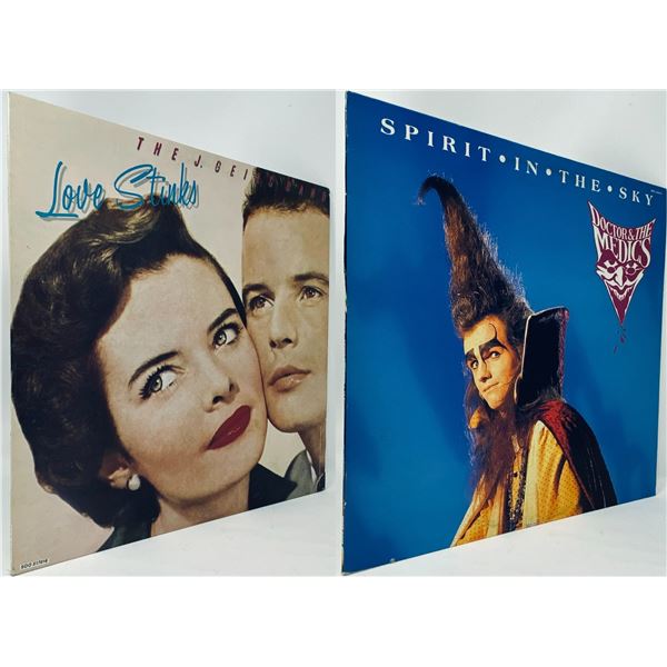 Lot of 2 LPs – J. Geils Band 'Love Stinks' & Doctor & the Medics 'Spirit in the Sky'