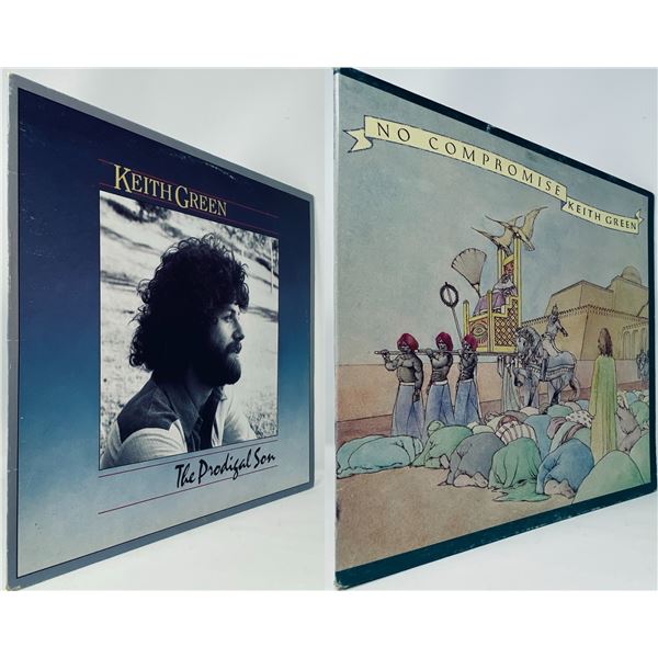 Lot of 2 LPs – Keith Green 'No Compromise' & 'The Prodigal Son'