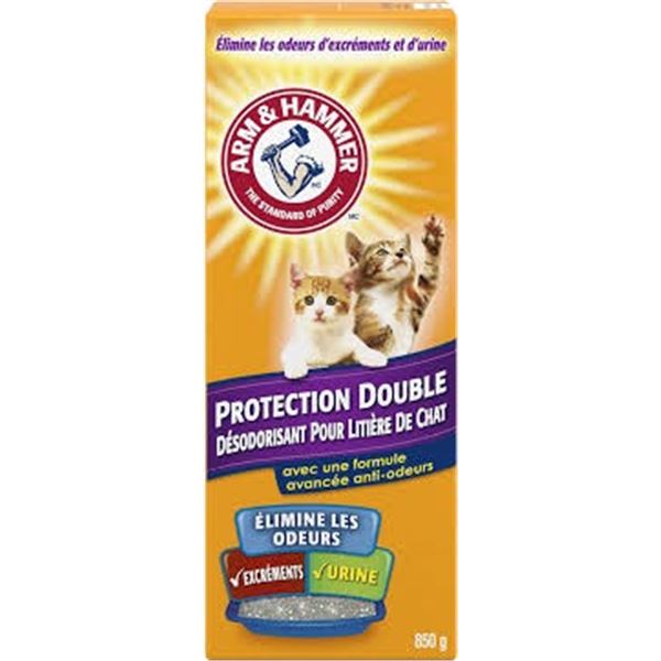 NEW 850G ARM & HAMMER DOUBLE DUTY DEODORIZER