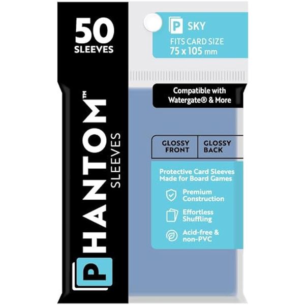 NEW 50 SLEEVES PHANTOM 75 X 105MM