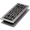 Image 1 : NEW DECOR GRATES NKL ORIENTAL FLOOR REGISTER 4X8"