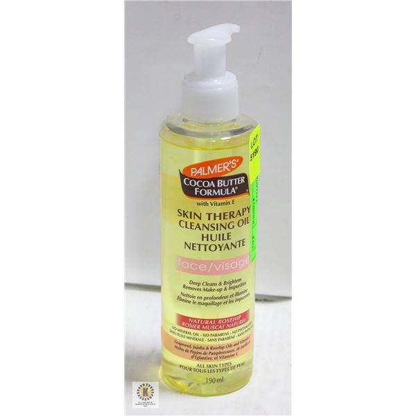 NEW 190ML PALMERS COCOA BUTTER CLEANSING OIL FACE