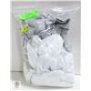 Image 1 : NEW 2 AMAZON ESSENTIAL SMALL WHITE/GREYTURTLE NECK