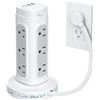 Image 1 : NEW TROND POWER STRIP TOWER WITH USB CHARGER