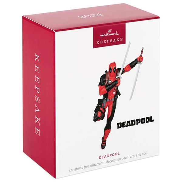 NEW HALLMARK ORNAMENTS DEADPOOL