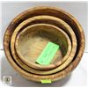 Image 1 : NEW 3 WOODEN BOWLS