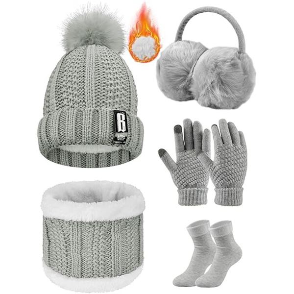 NEW 5 PIECES YUSONGIRL WOMENS WINTER SET