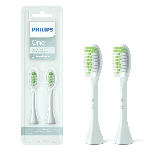 NEW 2 PHILIPS ONE BRUSH HEADS SONICARE