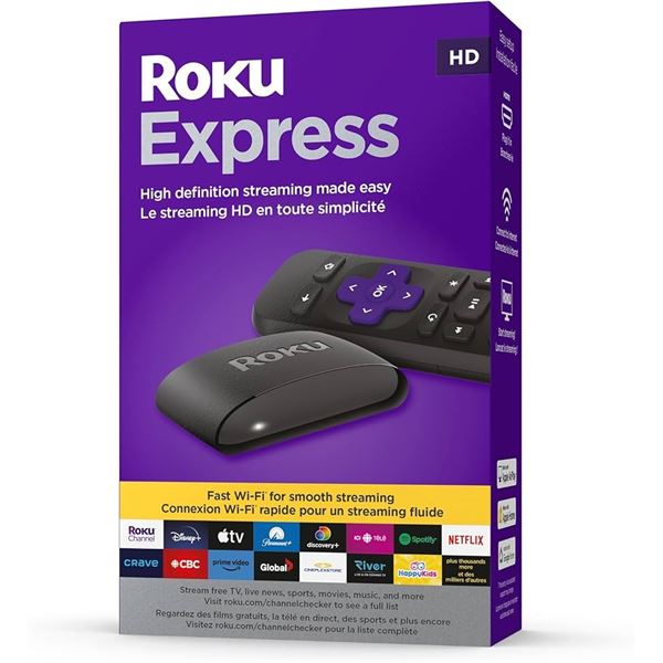 ROKU EXPRESS FAST WI-FI STREAMING