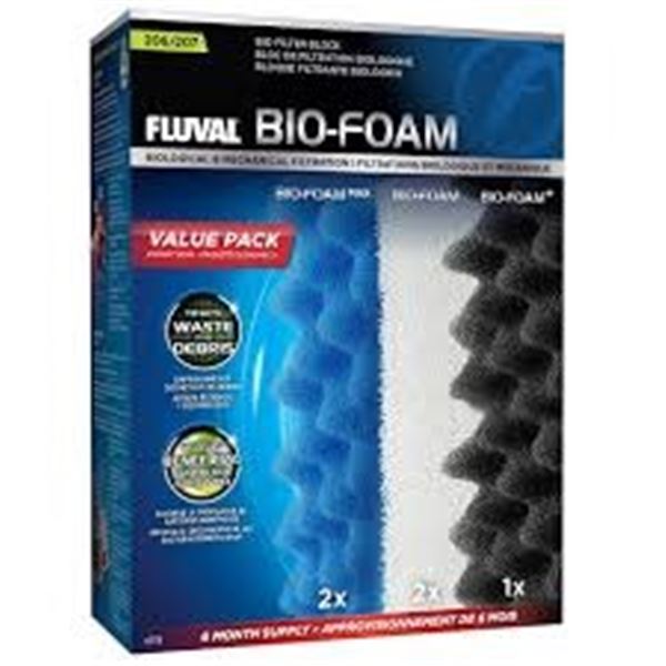 NEW 2 FLUVAL BIO-FOAM FILTER BLOCK