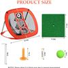 Image 1 : NEW GOLF CHIPPING NET SQUARE ORANGE-LARGE
