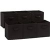 Image 1 : NEW AMAZON BASICS 6 PACK FOLDABLE STORAGE CUBES