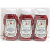Image 1 : NEW 3 X 375G HEINZ KETCHUP