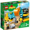 Image 1 : NEW LEGO DUPLO TRUCK & TRACKED EXCAVATOR