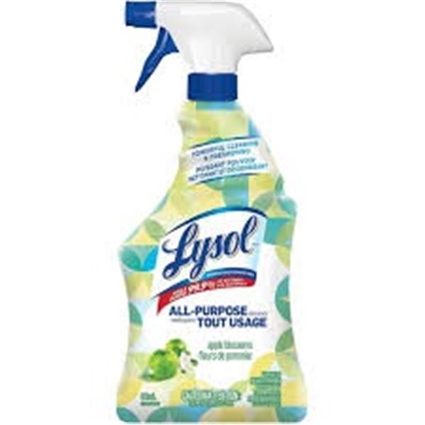 NEW 650ML LYSOL ALL-PURPOSE CLEANER APPLE BLOSSOMS