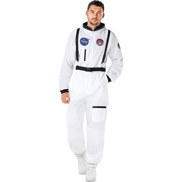 NEW MORPH COSTUMES WHITE ASTRONAUT SUIT XL