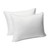 Image 1 : NEW 2 PACK AMAZON BASICS ALTERNATIVE PILLOWS WHITE