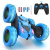Image 1 : NEW STUNT CAR DOUBLE-SIDED REMOTE CONTROL CAR BLUE