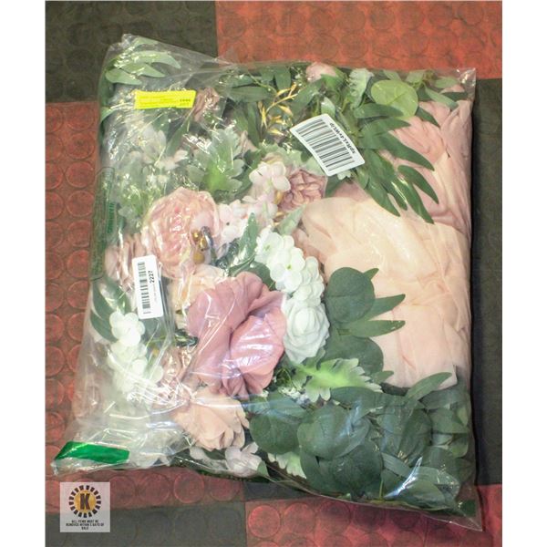 NEW PEONY SPRING WREATHS FOR FRONT DOOR