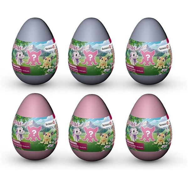 NEW SCHLEICH BAYALA 6 PIECE EGGS