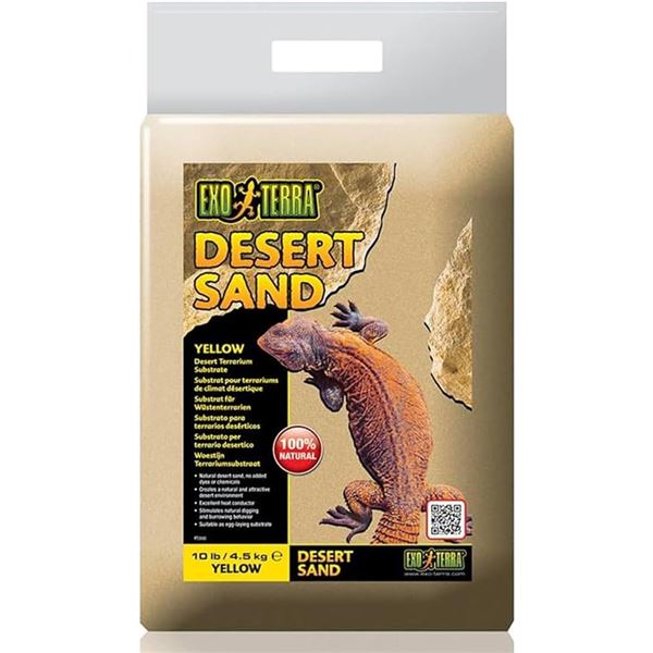 NEW 10LB EXO TERRA DESERT SAND YELLOW