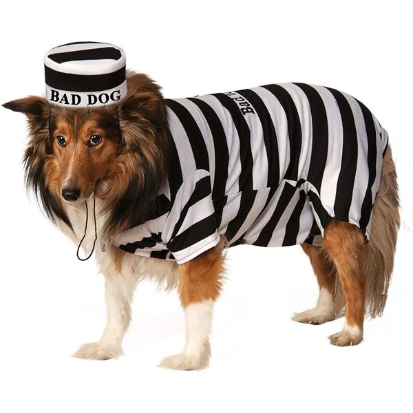 NEW RUBIES PET SHOP PRISONER JUMPSUIT