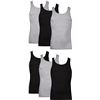 Image 1 : NEW 6 HANES TAGLESS TANKS 3XL