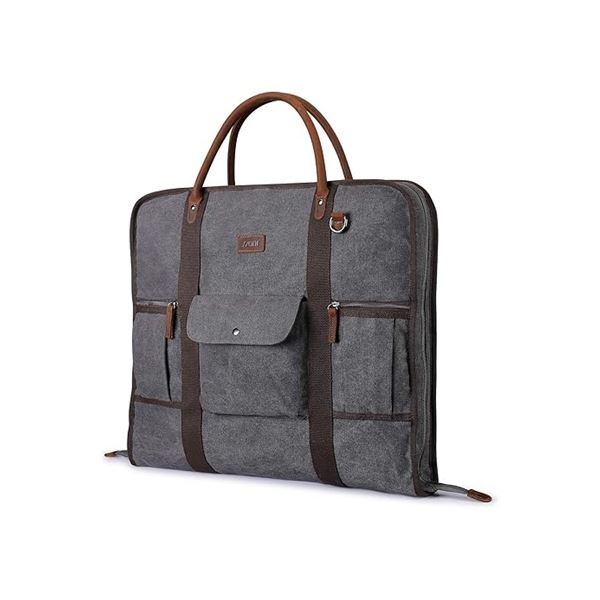 NEW AMAZON BASICS PREMIUM TRAVEL GARMENT BAG