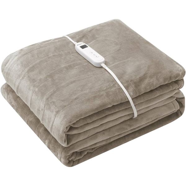 NEW WOPONE US HEATED BLANKET 50 X 60"