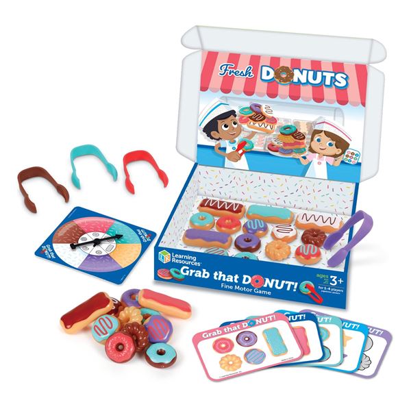 NEW LEARNING RESOURCES GRAB THAT DONUT!