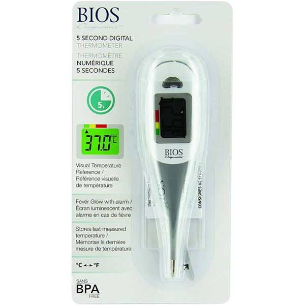 NEW BIOS 5 SECOND DIGITAL THERMOMETER