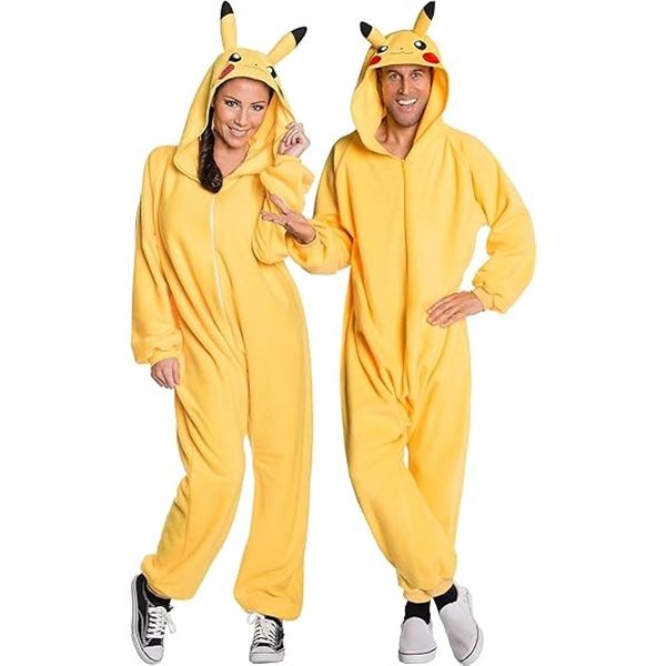 NEW POKEMON PIKACHU ADULT COSTUME LARGE