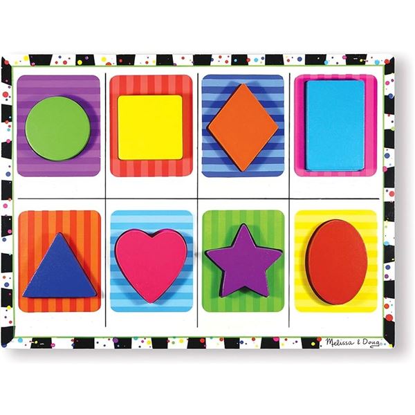 NEW WOODEN CHUNKY PUZZLE SHAPES