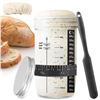 Image 1 : NEW 24 OZ ZUNMIAL SOURDOUGH STARTER JAR