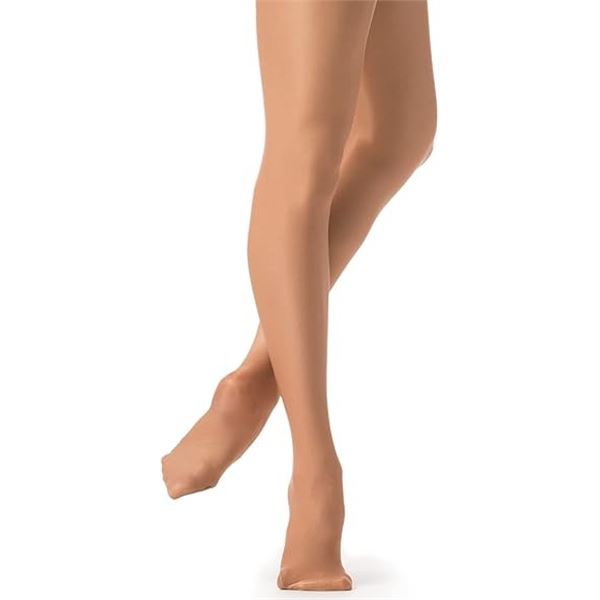 NEW DANSKIN ULTRA SHIMMERY FOOTED TIGHTS