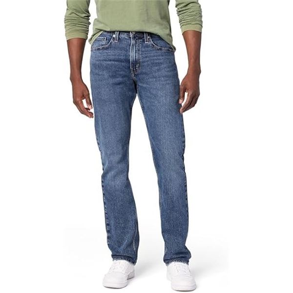 NEW LEVI STRAUSS SIGNATURE STRAIGHT 27 X 30 JEANS