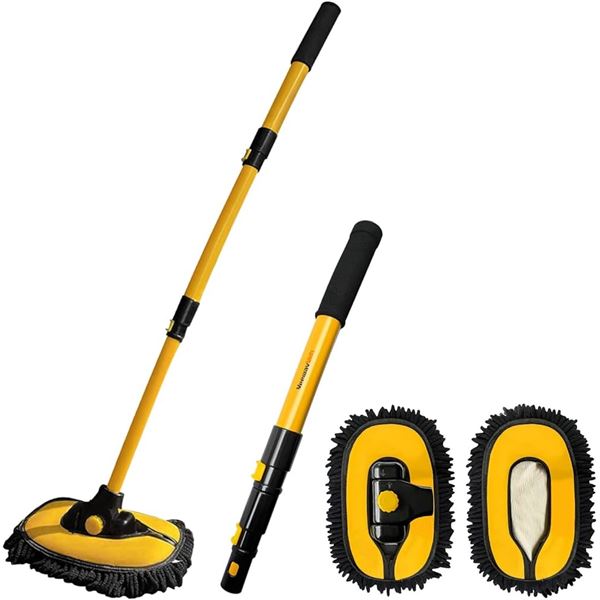 NEW YEEWAY VEH W TWO MOP HEADS CAR WASH