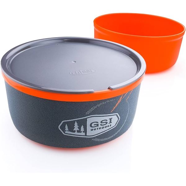 NEW 4.3 OZ GSI ULTRALIGHT NESTING BOWL + MUG