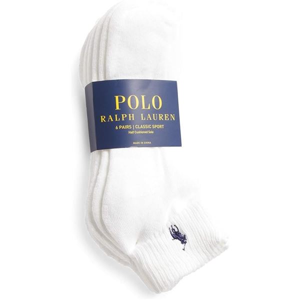 NEW 2 PAIRS POLO RALPH LAUREN SOCKS