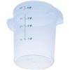 Image 1 : CARLISLE FOOD SERVICE ROUND STORAGE CONTAINER 4QT