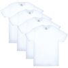 Image 1 : NEW 4 HANES TAGLESS T-SHIRT MEDIUM